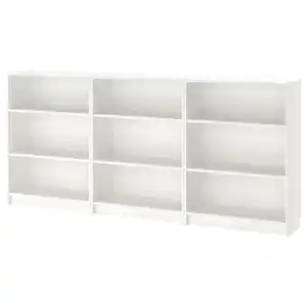 IKEA Billy Bokhylle, hvit, 240x28x106 cm tilbud