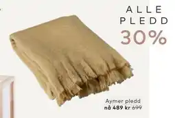 Skeidar Aymer pledd tilbud