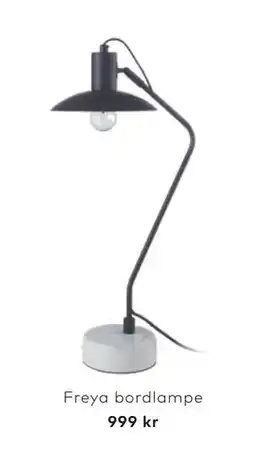 Skeidar Freya bordlampe tilbud