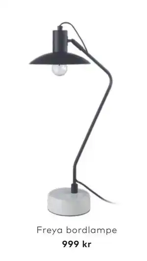 Skeidar Freya bordlampe tilbud
