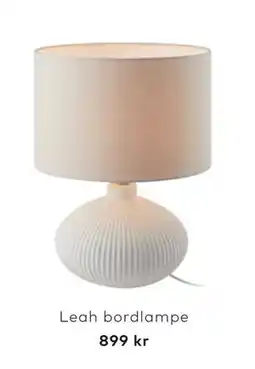 Skeidar Leah bordlampe tilbud