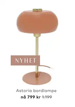 Skeidar Astoria bordlampe tilbud