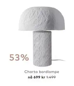 Skeidar Charta bordlampe tilbud