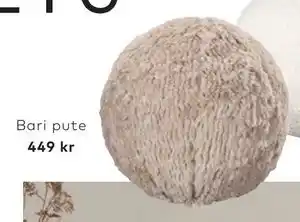 Skeidar Bari pute tilbud