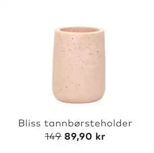 Skeidar Bliss tannbørsteholder tilbud