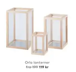 Skeidar Orla lanterner tilbud