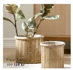 Skeidar Fleur kurv tilbud