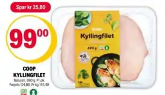 Coop Extra COOP Kyllingfilet tilbud