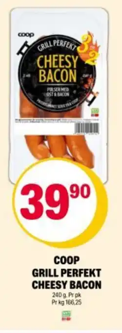 Coop Extra COOP Grill perfekt cheesy bacon tilbud