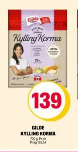 Coop Extra GILDE Kylling korma tilbud