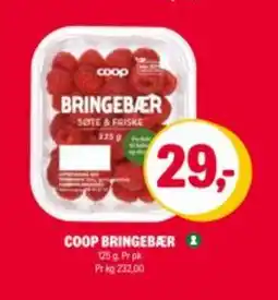 Coop Extra COOP Bringebær tilbud