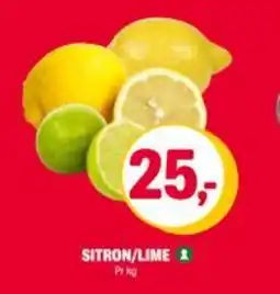 Coop Extra Sitron/lime tilbud