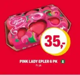 Coop Extra PINK LADY Epler 6 pk tilbud