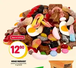 Coop Extra Nidar smågodt tilbud
