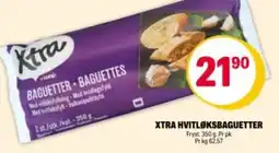 Coop Extra XTRA Hvitløksbaguetter tilbud