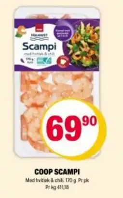 Coop Extra COOP Scampi tilbud