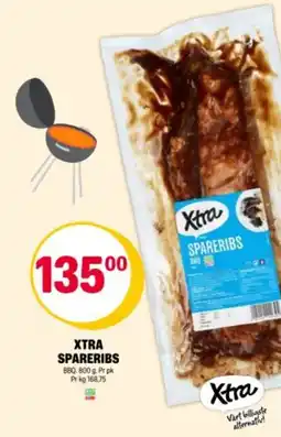 Coop Extra XTRA Spareribs tilbud