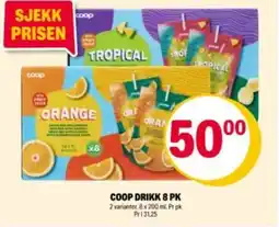 Coop Extra COOP Drikk 8 pk tilbud