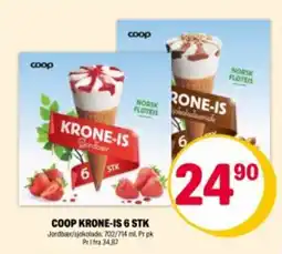 Coop Extra COOP Krone-is 6 stk tilbud