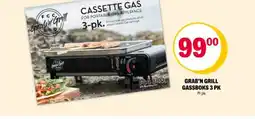 Coop Extra GRAB'N GRILL Gassboks 3 pk tilbud