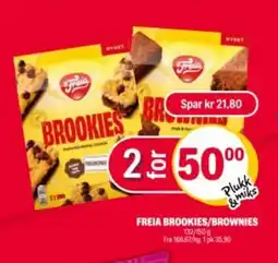 Coop Extra FREIA Brookies/brownies tilbud