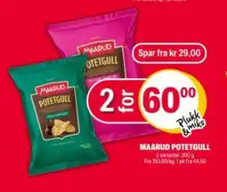 Coop Extra MAARUD Potetgull tilbud
