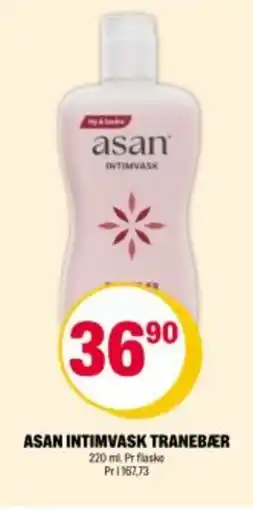 Coop Extra ASAN Intimvask tranebær tilbud