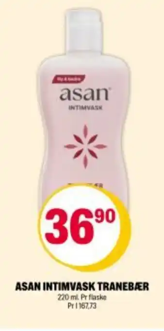 Coop Extra ASAN Intimvask tranebær tilbud