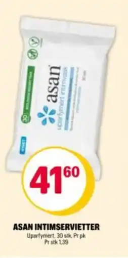 Coop Extra ASAN Intimservietter tilbud