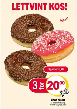 Coop Extra Coop donut tilbud