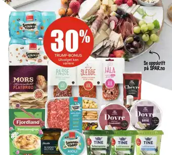 Spar Utvalget kan variere tilbud