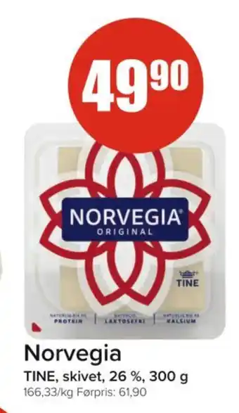 Spar TINE Norvegia tilbud