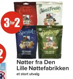 Spar Nøtter fra den lille nøttefabrikken tilbud