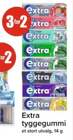 Spar EXTRA Tyggegummi tilbud