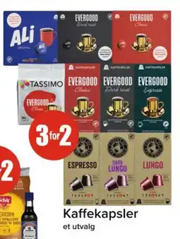 Spar Kaffekapsler tilbud