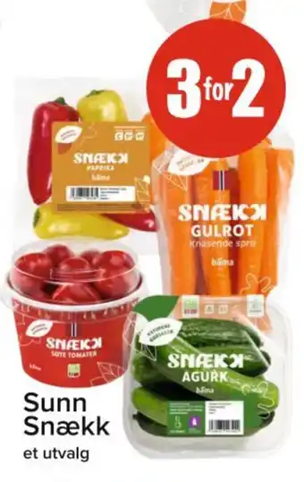 Spar Sunn snækk tilbud