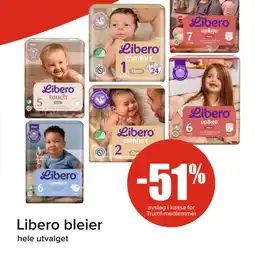 Spar LIBERO Bleier tilbud