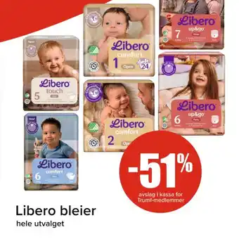 Spar LIBERO Bleier tilbud