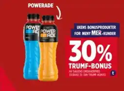 Meny Powerade tilbud