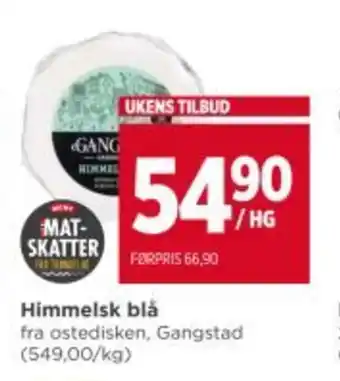 Meny Himmelsk blå tilbud