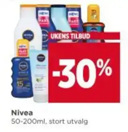 Meny Nivea tilbud
