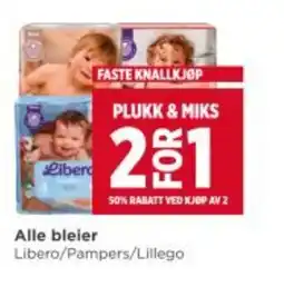 Meny Alle bleier tilbud