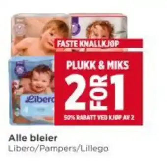 Meny Alle bleier tilbud