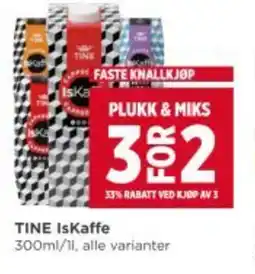 Meny TINE Iskaffe tilbud
