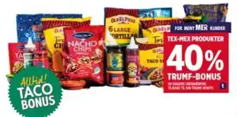 Meny Taco bonus tilbud