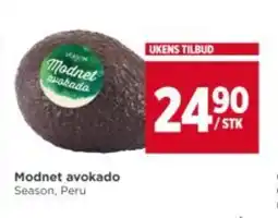 Meny SEASON Modnet avokado tilbud