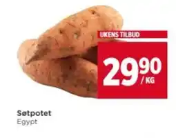 Meny Søtpotet tilbud