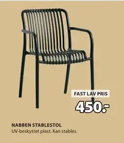 JYSK NABBEN STABLESTOL tilbud