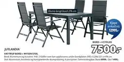 JYSK VATTRUP BORD + MYSEN STOL tilbud