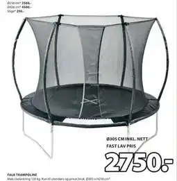 JYSK FALK TRAMPOLINE tilbud